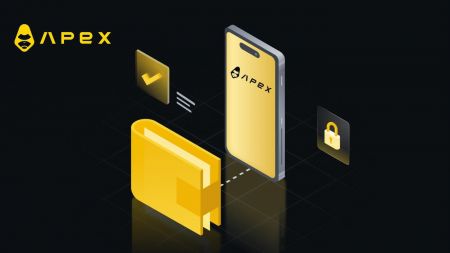 Cara menyambungkan Wallet pada Apl ApeX